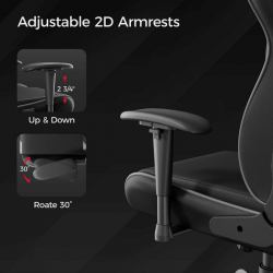 Эргономичное кресло Eureka Hector, Grey