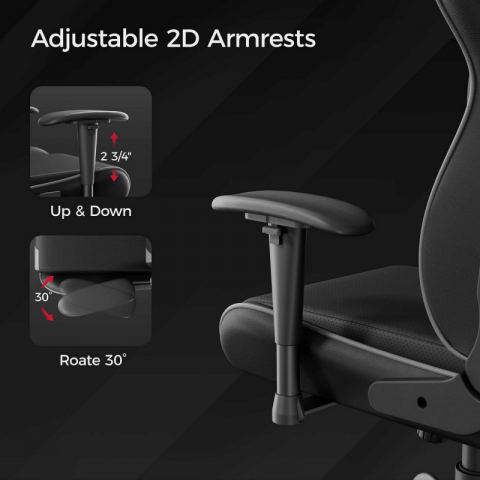 Эргономичное кресло Eureka Hector, Grey