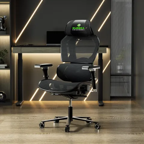 Эргономичное кресло Eureka TYPHON, Green