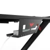 Стол компьютерный игровой Eureka Z1-S Pro c RGB подсветкой, черный