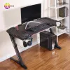 Стол компьютерный игровой Eureka Z2 c RGB подсветкой, чёрный