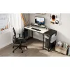 Стол письменный (для компьютера) EUREKA ZX-SS140B-OGB с шириной 140 см, Oak Grey