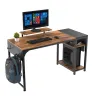 Стол письменный (для компьютера) EUREKA ZX-SS140B-RBB с шириной 140 см, Brown
