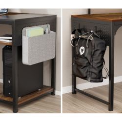 Стол письменный (для компьютера) EUREKA ZX-SS140B-RWB с шириной 140 см, Reclaimed Wood