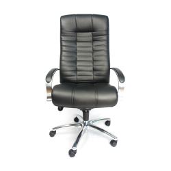 Кресло Everprof Atlant AL M Кожа Черный