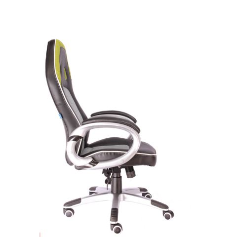 Кресло Everprof Drive TM Экокожа Зеленый