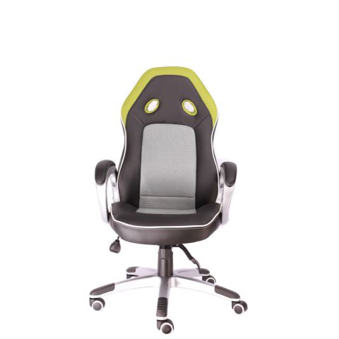 Кресло Everprof Drive TM Экокожа Зеленый