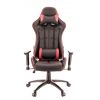 Кресло компьютерное игровое Everprof Lotus S10 Экокожа Черный/Красный