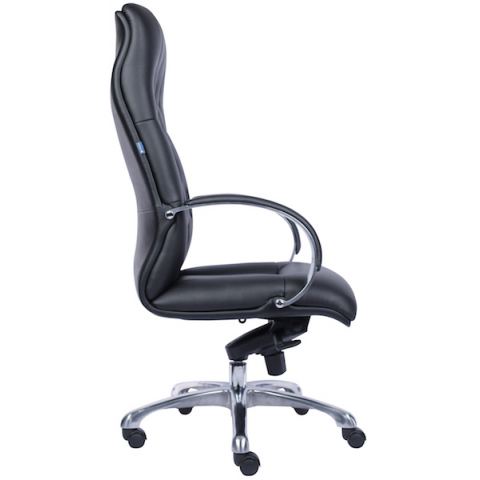 Кресло Everprof Monaco Экокожа Черный