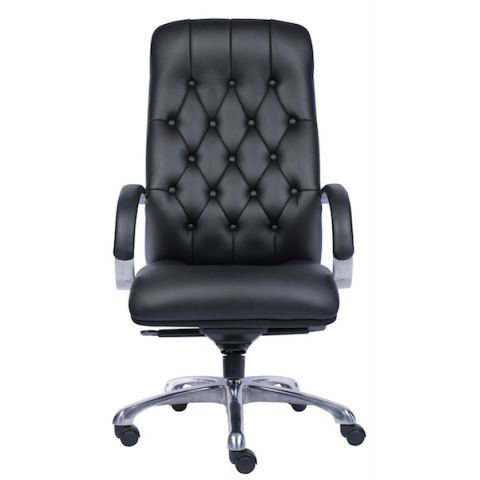Кресло Everprof Monaco Экокожа Черный
