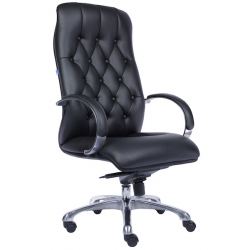 Кресло Everprof Monaco Экокожа Черный