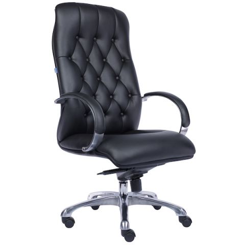 Кресло Everprof Monaco Экокожа Черный