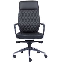 Кресло Everprof Roma Кожа Черный