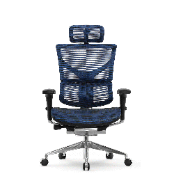 Кресло Expert Sail HSAM 01 (сетка синяя / каркас черный)
