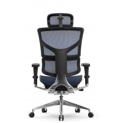 Кресло Expert Sail HSAM 01 (сетка синяя / каркас черный)