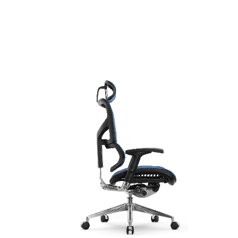 Кресло Expert Sail HSAM 01 (сетка синяя / каркас черный)