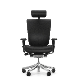 Кресло Expert Spring SPL - 01 (кожа черная / каркас черный)