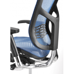 Кресло Expert Star HSTM 01 Blue (сетка синяя / каркас чёрный)