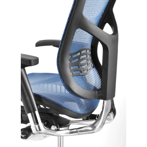 Кресло Expert Star HSTM 01 Blue (сетка синяя / каркас чёрный)