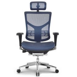 Кресло Expert Star HSTM 01 Blue (сетка синяя / каркас чёрный)