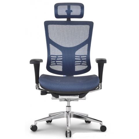 Кресло Expert Star HSTM 01 Blue (сетка синяя / каркас чёрный)