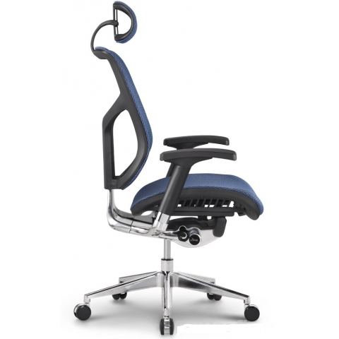 Кресло Expert Star HSTM 01 Blue (сетка синяя / каркас чёрный)