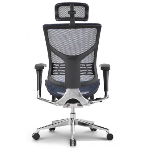 Кресло Expert Star HSTM 01 Blue (сетка синяя / каркас чёрный)