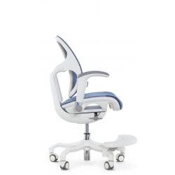 Кресло школьника FALTO ORTO (корсетная спинка, слайдер, подлокотники 3D, сетка, синий)