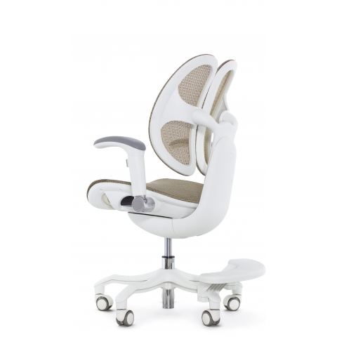 Кресло школьника FALTO ORTO ( корсетная спинка, слайдер, подлокотники 3D, сетка, золотой)