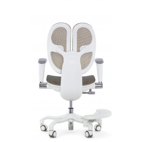 Кресло школьника FALTO ORTO ( корсетная спинка, слайдер, подлокотники 3D, сетка, золотой)