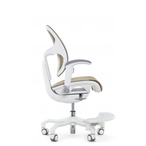 Кресло школьника FALTO ORTO ( корсетная спинка, слайдер, подлокотники 3D, сетка, золотой)