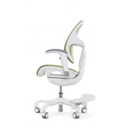 Кресло школьника FALTO ORTO (корсетная спинка, слайдер, подлокотники 3D, сетка, зеленый)