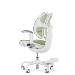 Кресло школьника FALTO ORTO (корсетная спинка, слайдер, подлокотники 3D, сетка, зеленый)