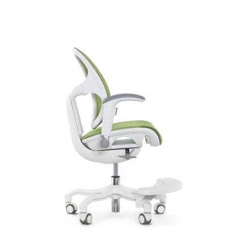 Кресло школьника FALTO ORTO (корсетная спинка, слайдер, подлокотники 3D, сетка, зеленый)