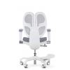 Кресло школьника FALTO ORTO (корсетная спинка, слайдер, подлокотники 3D, сетка, белый)