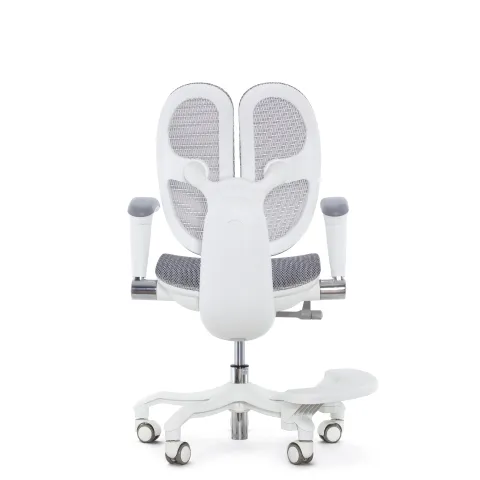 Кресло школьника FALTO ORTO (корсетная спинка, слайдер, подлокотники 3D, сетка, белый)