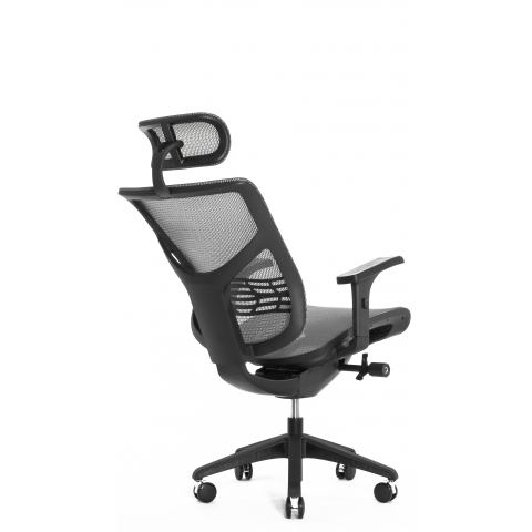 Кресло Falto VISTA (сетка серая / каркас черный)