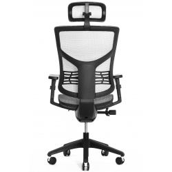 Кресло Expert VISTA VSM01-WH (сетка  белая / каркас черный)