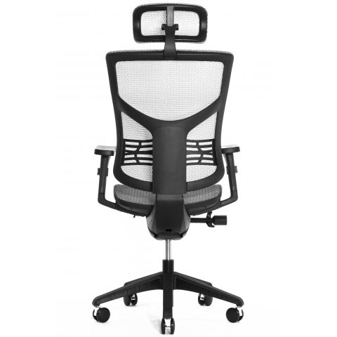 Кресло Expert VISTA VSM01-WH (сетка  белая / каркас черный)