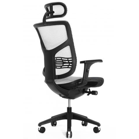 Кресло Expert VISTA VSM01-WH (сетка  белая / каркас черный)