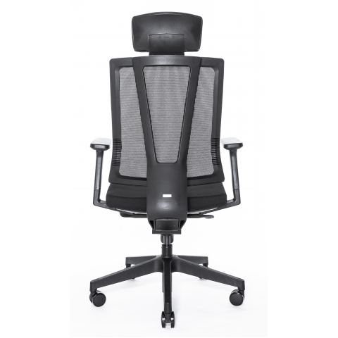 Кресло Falto G-1 GON 01KAL/BK-BK (каркас черный,  спинка черная, сидение черное)