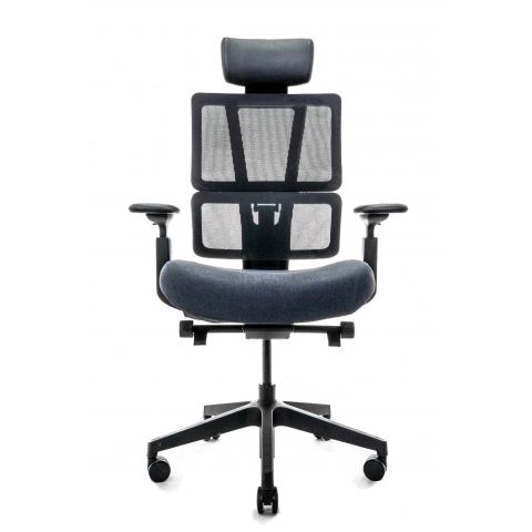 Кресло Falto G2-PRO GTP11KAL/BK-BK (каркас черный,  спинка черная, сидение черное)