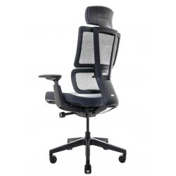 Кресло Falto G2-PRO GTP11KAL/BK-BK (каркас черный,  спинка черная, сидение черное)