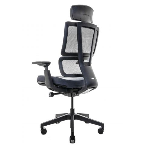 Кресло Falto G2-PRO GTP11KAL/BK-BK (каркас черный,  спинка черная, сидение черное)