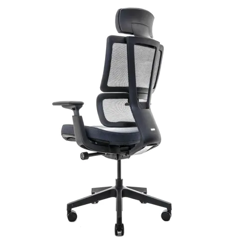 Кресло Falto G2-PRO GTP11KAL/BK-BK (каркас черный,  спинка черная, сидение черное)