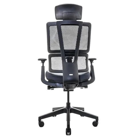 Кресло Falto G2-PRO GTP11KAL/BK-BK (каркас черный,  спинка черная, сидение черное)