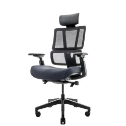 Кресло Falto G2-PRO GTP11KAL/BK-BK (каркас черный,  спинка черная, сидение черное)