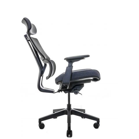 Кресло Falto G2-PRO GTP11KAL/BK-BK (каркас черный,  спинка черная, сидение черное)