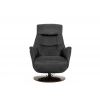 Кресло электрореклайнер FALTO Zero (2 мотора, zero, искусственный нубук, черный)