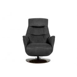 Кресло электрореклайнер FALTO Zero (2 мотора, zero, искусственный нубук, черный)